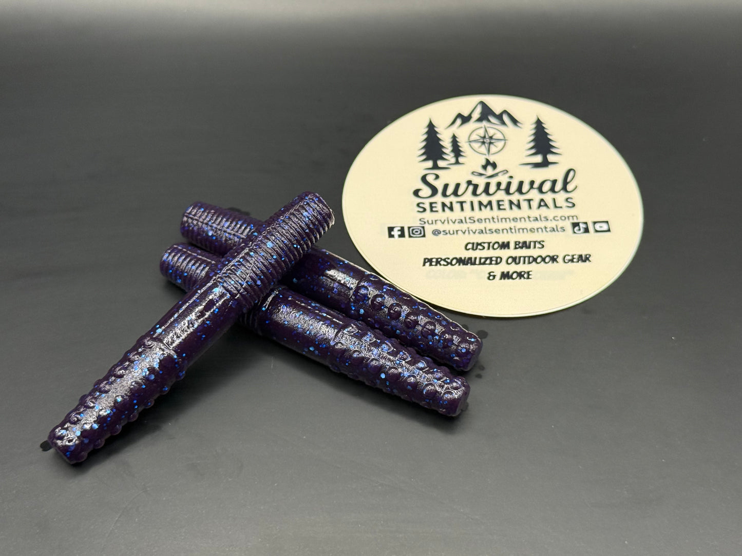 2.7" Ned Worms (8 Pack) | Hand-Injected Finesse Baits | Soft Plastics for Bass | Ned/Midwest Finesse