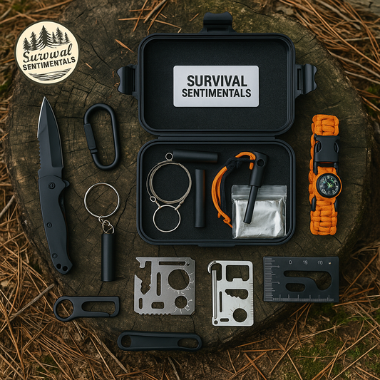 10-in-1 Survival Kit | Compact Emergency Essentials in a Rugged Waterproof Case