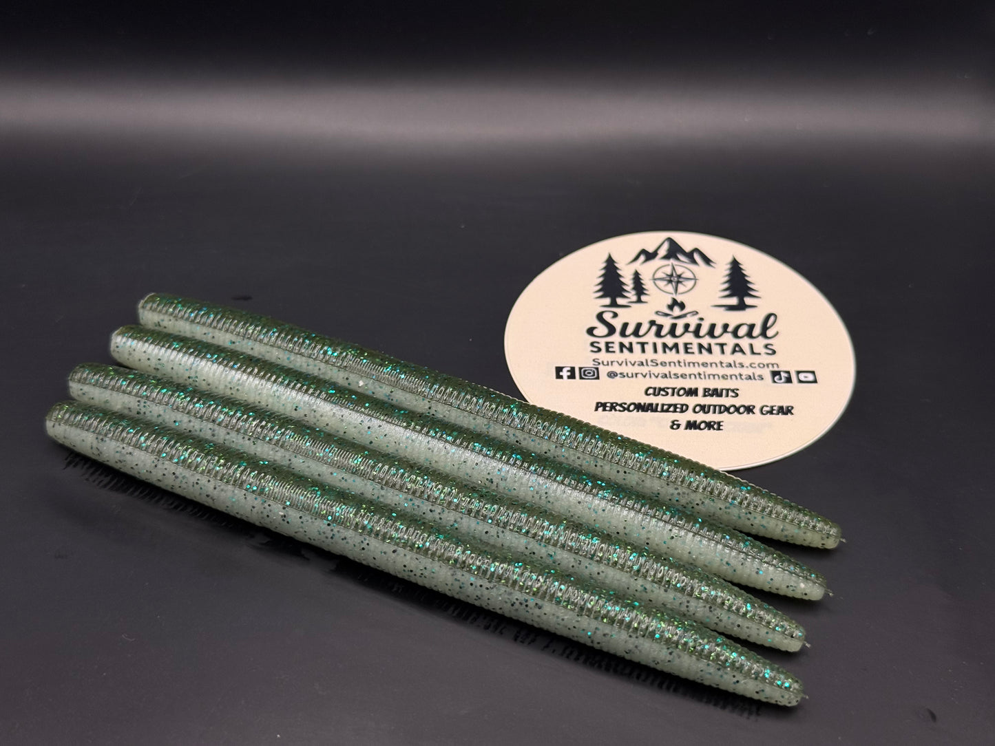 September Exclusive Drop – 5” Stick Baits, Laminate Worms & Craws – Hand-Injected, Salt-Loaded Soft Plastics for Bass