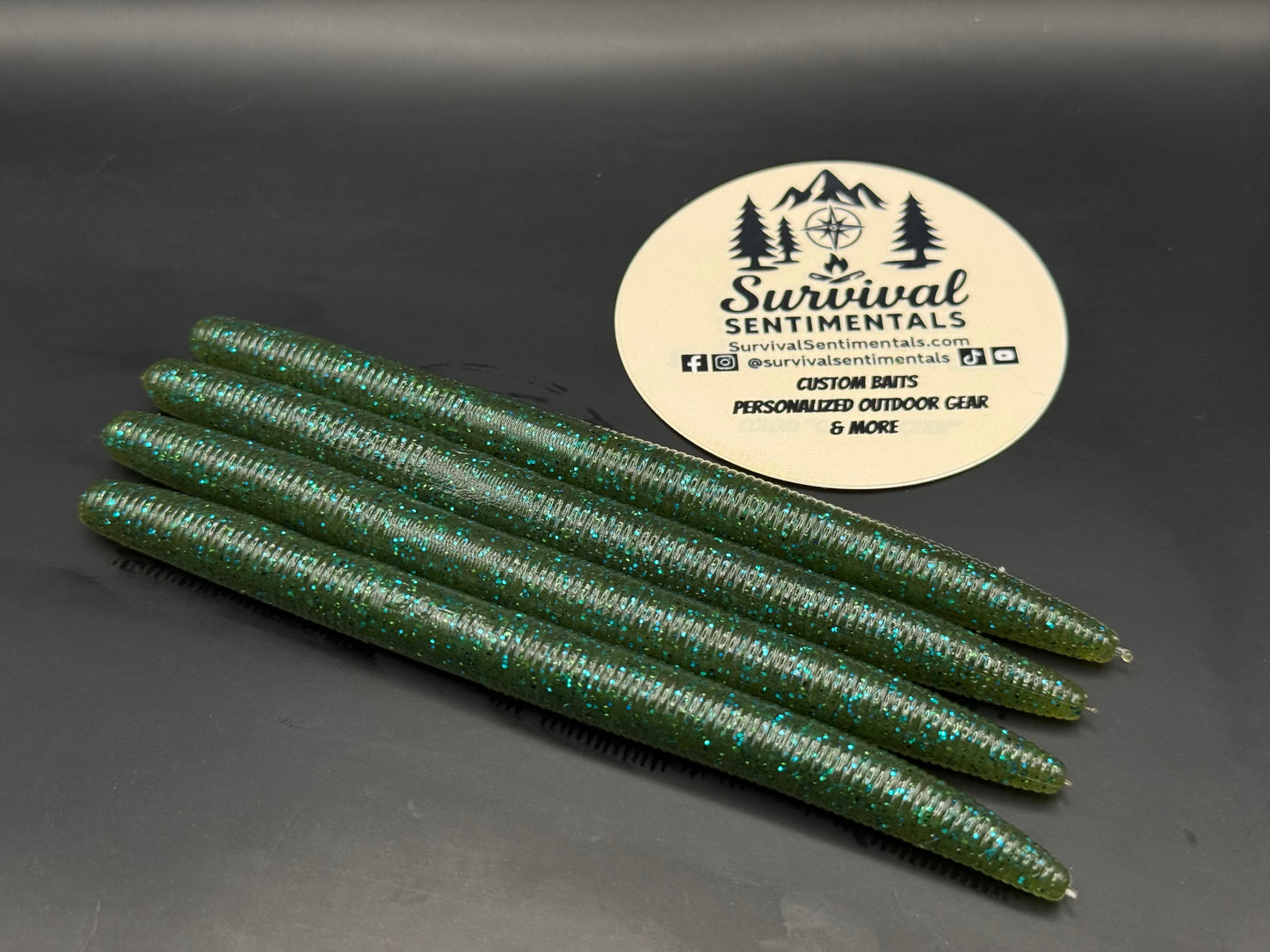 September Exclusive Drop – 5” Stick Baits, Laminate Worms & Craws – Hand-Injected, Salt-Loaded Soft Plastics for Bass