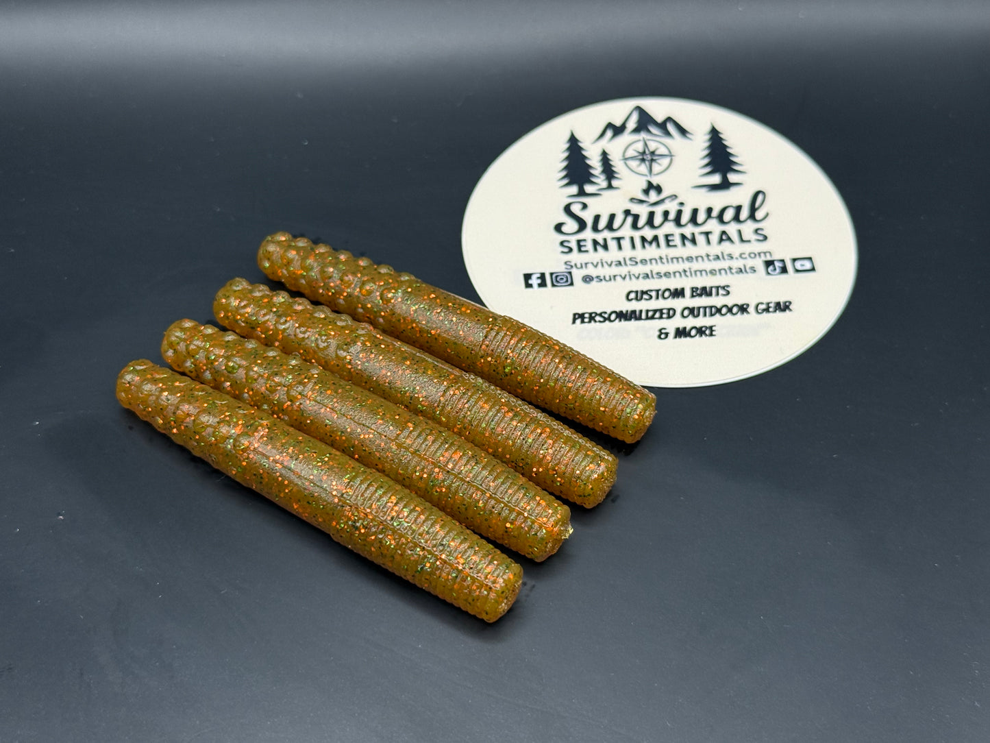 2.7" Ned Worms (8 Pack) | Hand-Injected Finesse Baits | Soft Plastics for Bass | Ned/Midwest Finesse